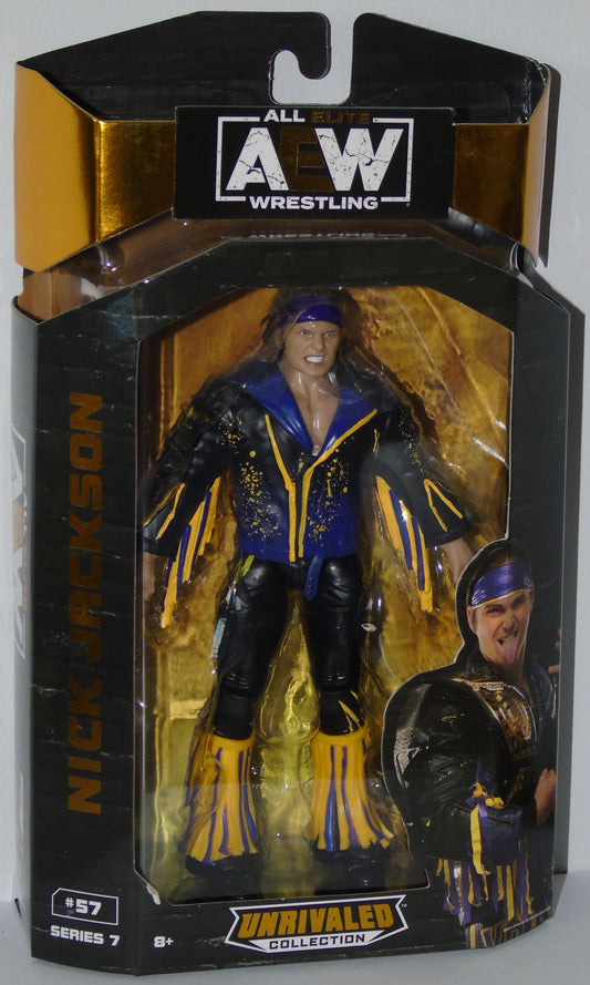 Nick Jackson AEW Jazwares Unrivaled Figure Series 7