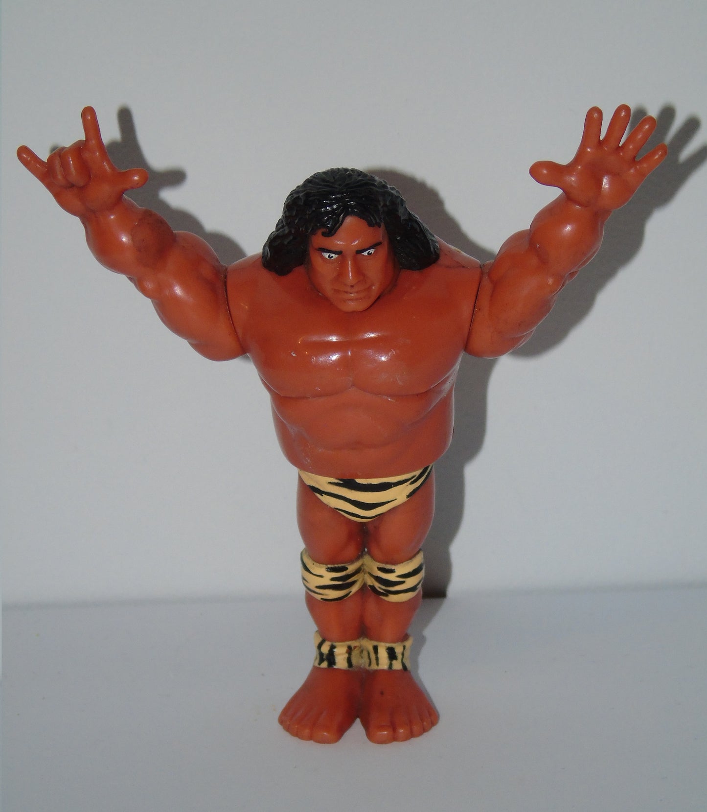 Superfly Jimmy Snuka WWF Hasbro Wrestling Figure