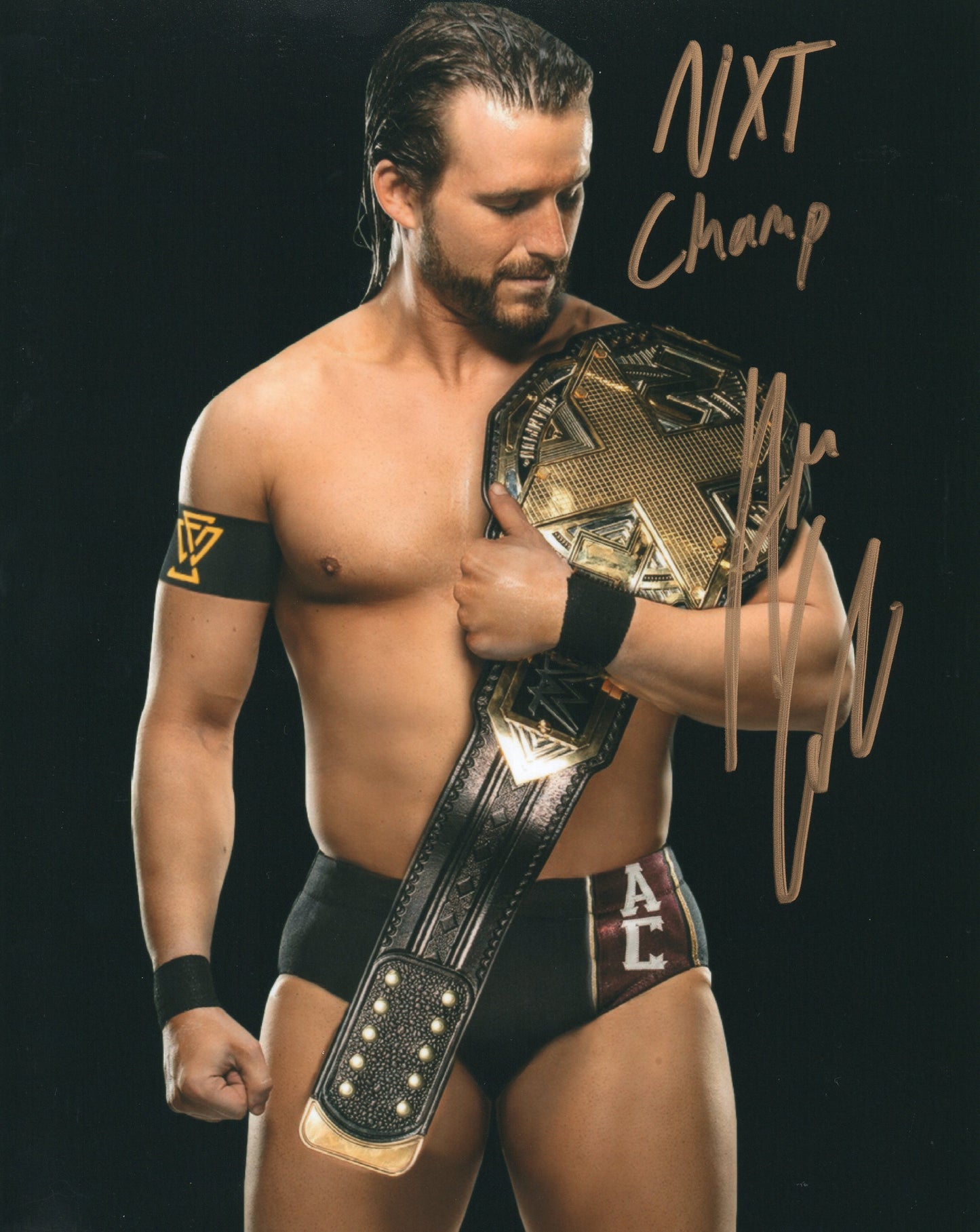 Adam Cole WWE NXT Signed Photo