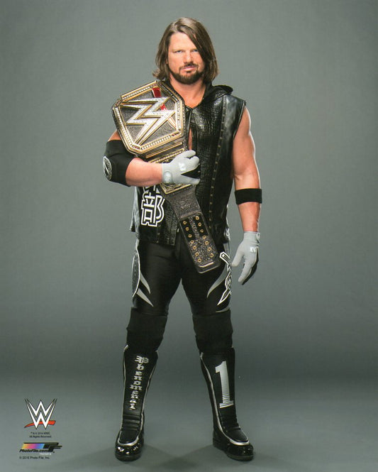 AJ Styles WWE Photofile 8x10" Photo