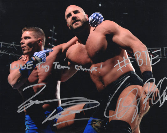 Cesaro & Tyson Kidd WWE NXT Signed Photo