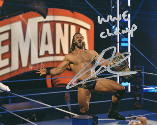 Drew McIntyre WWE Signed Photo