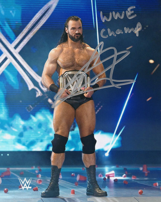 Drew McIntyre WWE Signed Photo