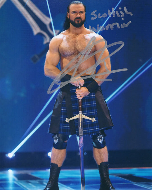 Drew McIntyre WWE Signed Photo