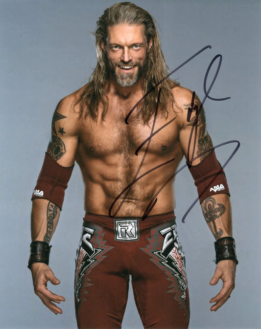 Edge WWE Signed Photo