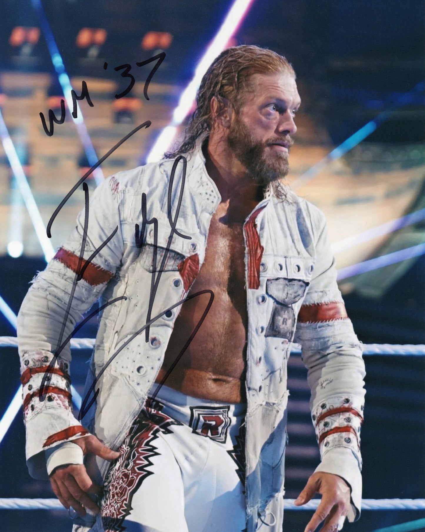 Edge WWE Signed Photo