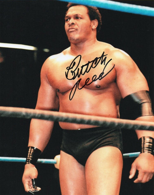 Butch Reed WCW Signed Promo Photo