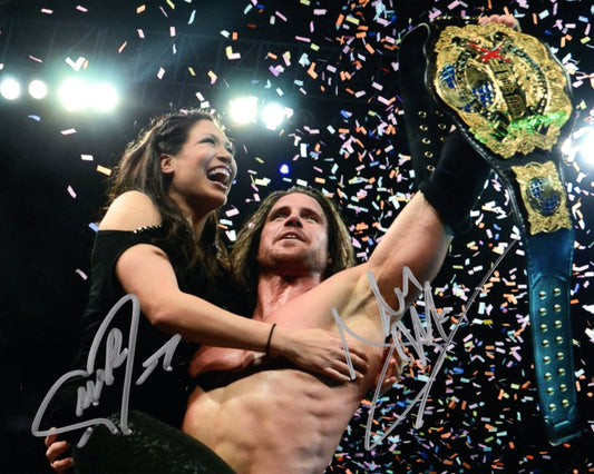 John Morrison & Melina WWE Signed Photo