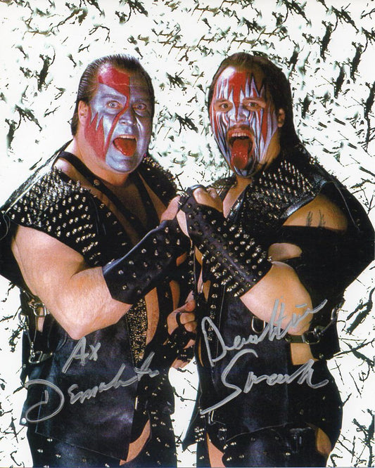 Demolition Ax & Smash WWF/WWE Signed Photo