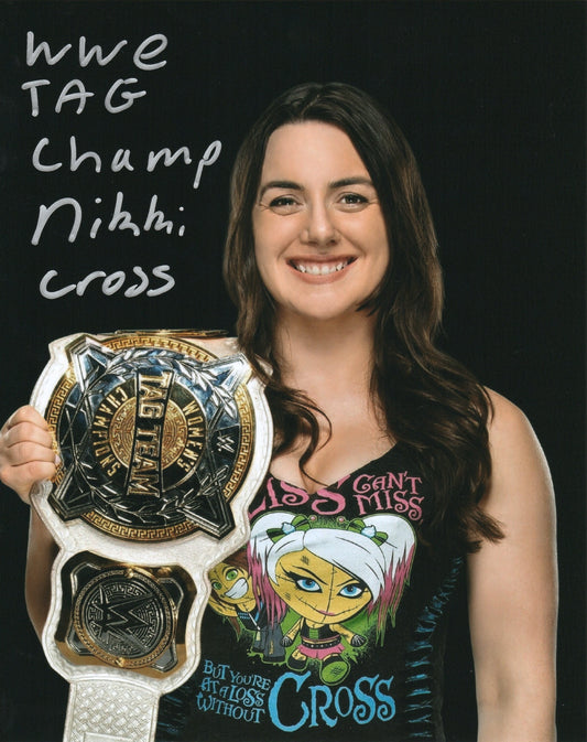 Nikki Cross WWE NXT Signed Photo