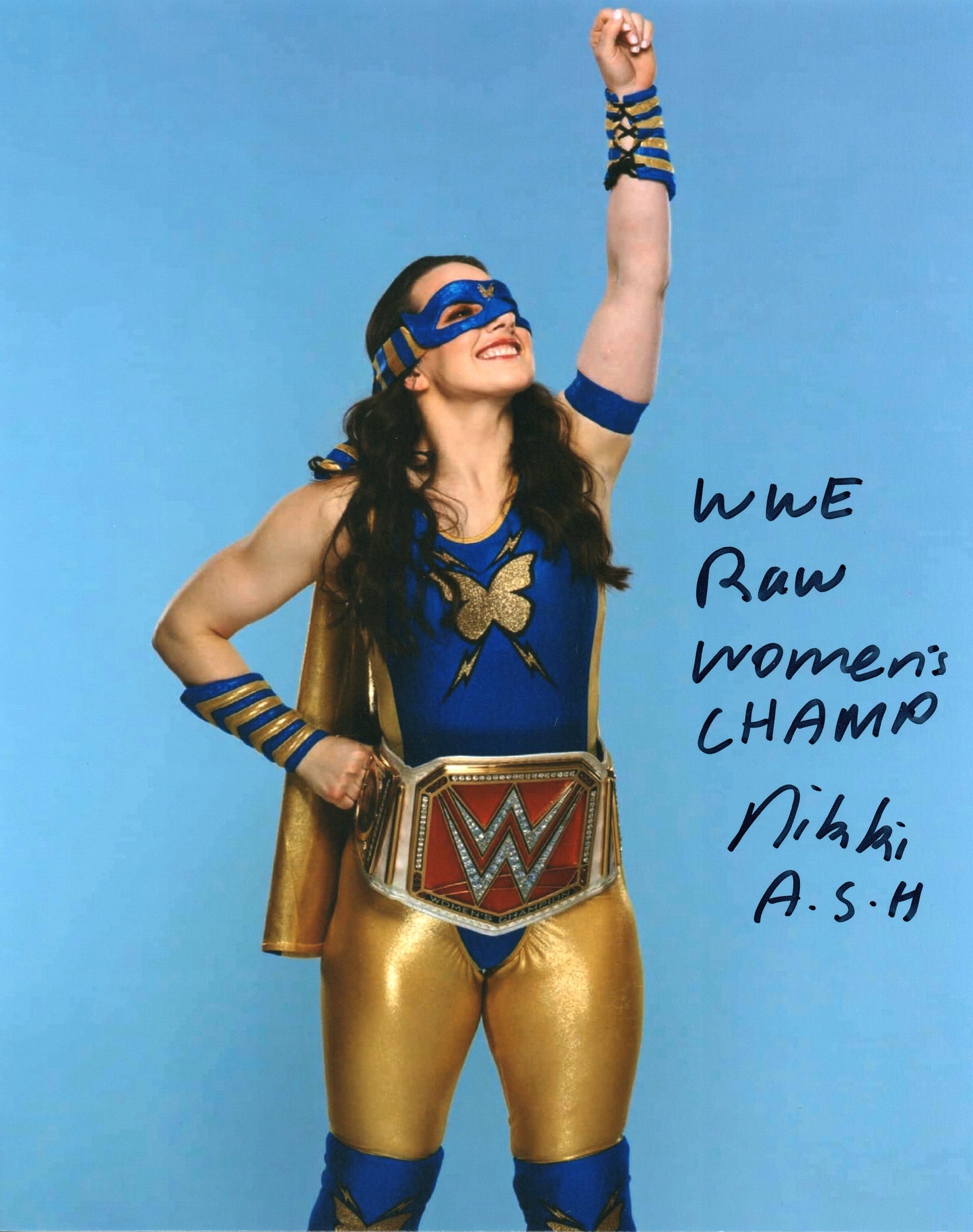 Nikki A.S.H WWE Signed Photo