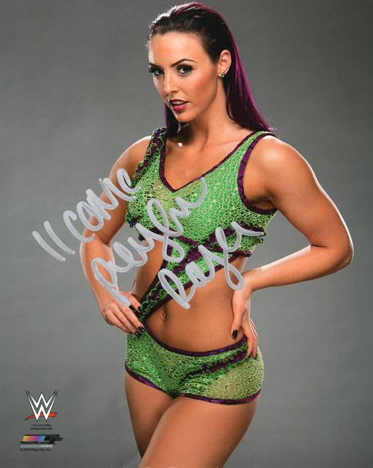 Peyton Royce WWE Signed Photofile Photo