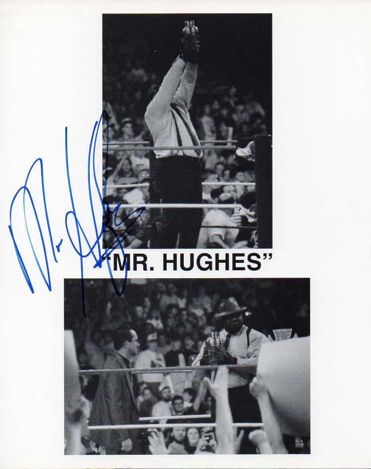 Mr. Hughes WWF/WWE Signed Photo