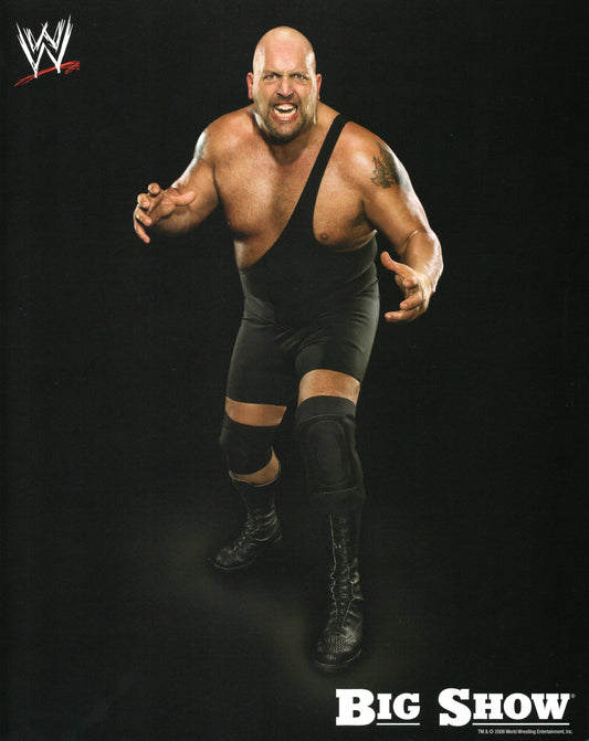 Big Show Paul Wight WWE Promo Photo