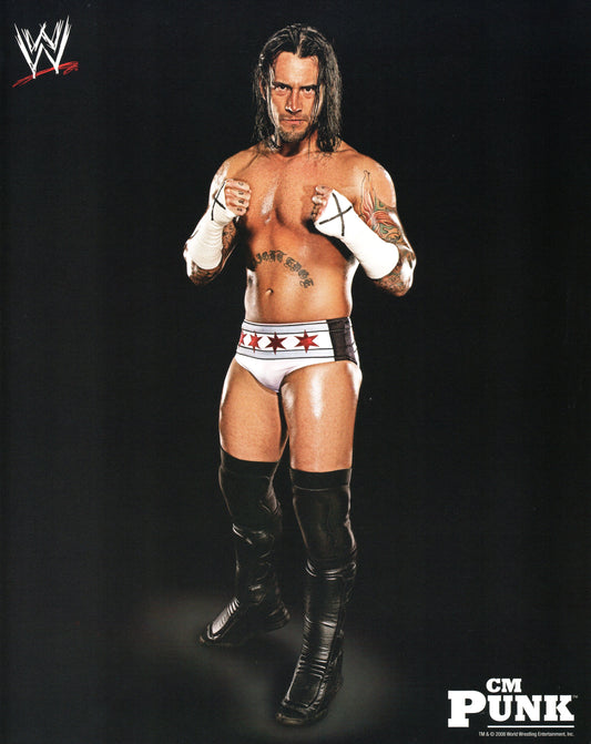 CM Punk WWE Promo Photo