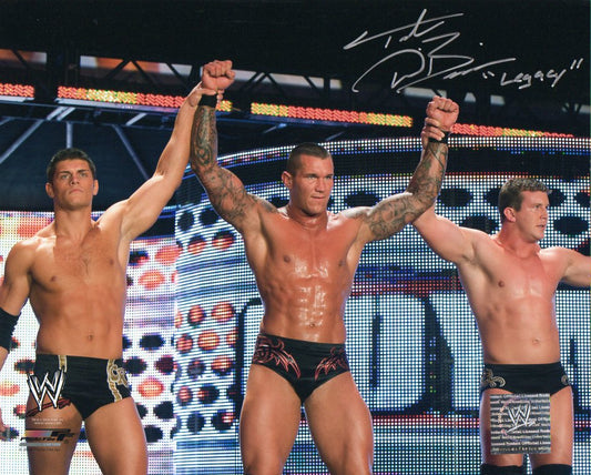 Ted Dibiase Jr. WWE Signed Legacy Photofile Photo