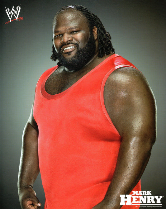 Mark Henry WWE Promo Photo