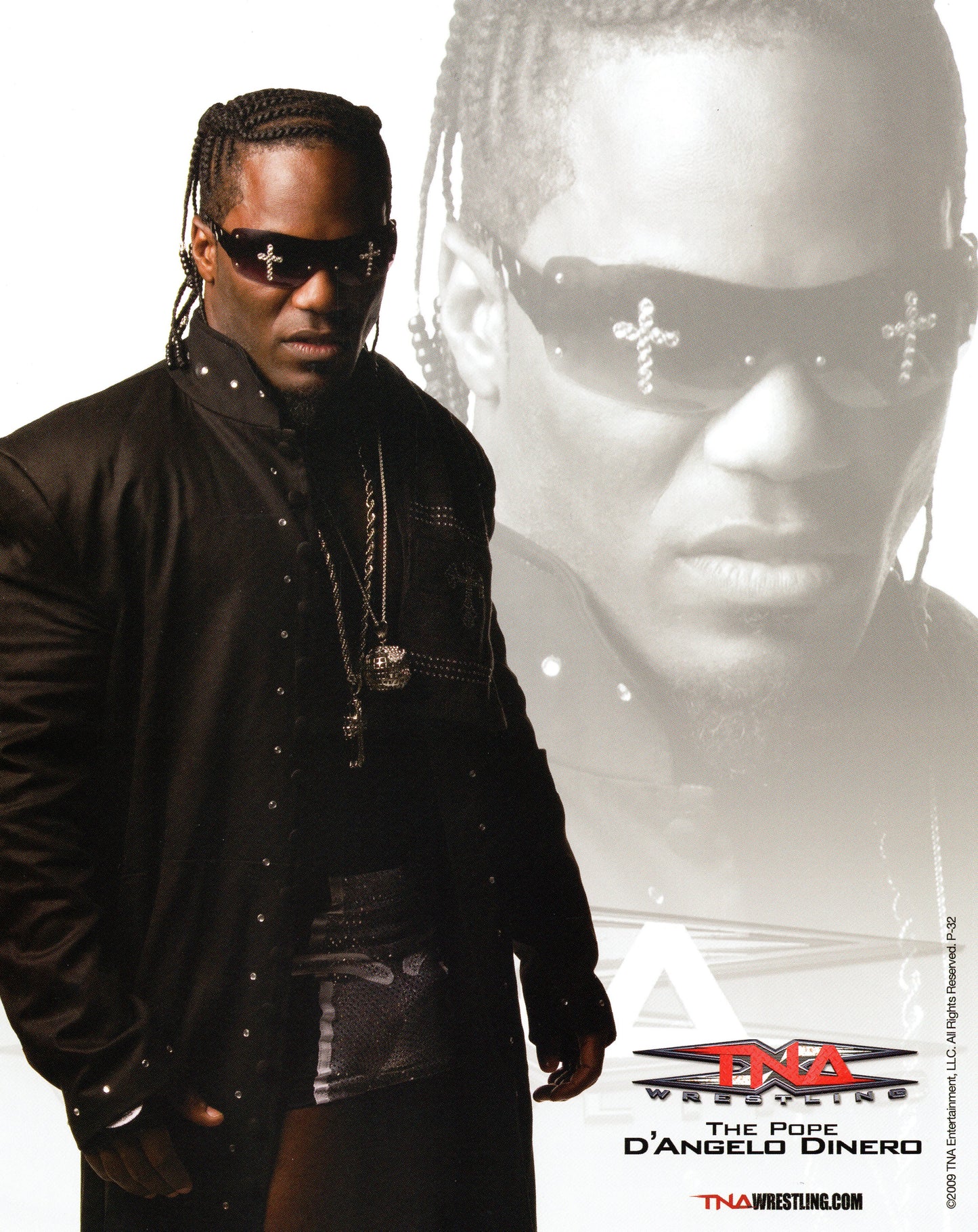 The Pope D'Angelo Dinero TNA 8x10" Promo Photo P-32