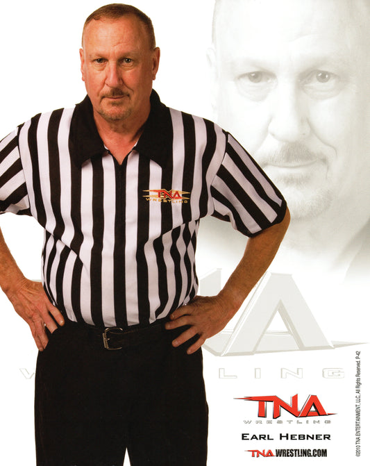 Earl Hebner TNA 8x10" Promo Photo P-42