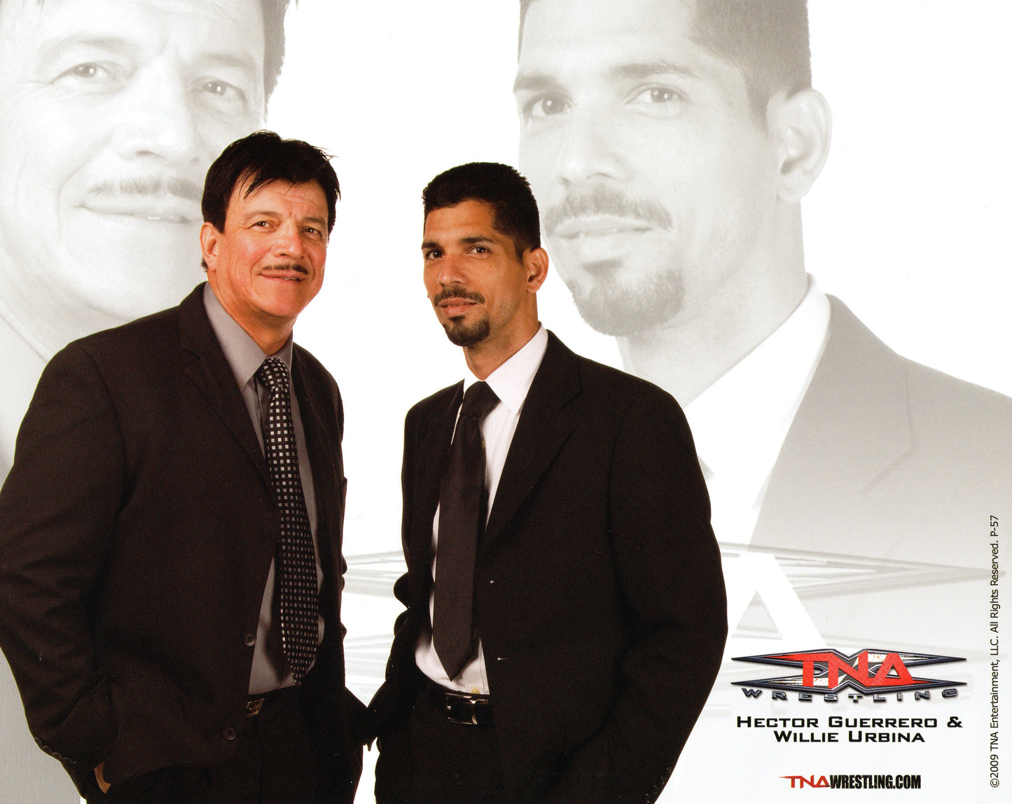 Hector Guerrero & Willie Urbina TNA 8x10" Promo Photo P-57