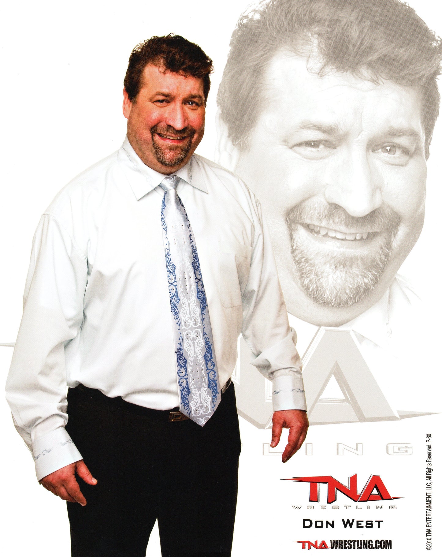 Don West TNA 8x10" Promo Photo P-60