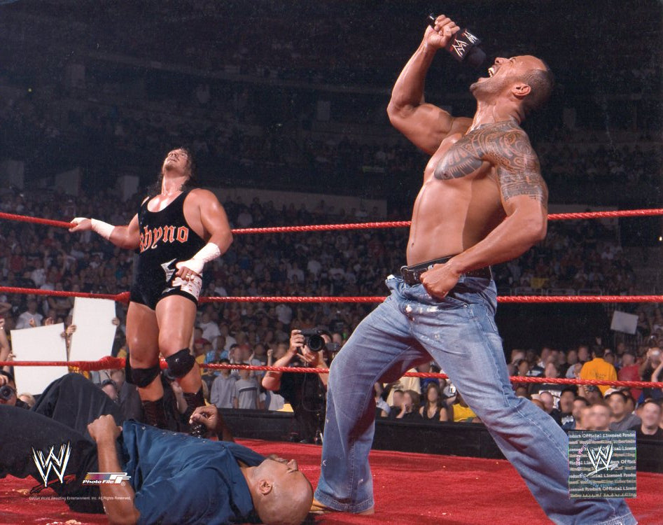 The Rock Dwayne Johnson WWE Photofile 8x10" Photo