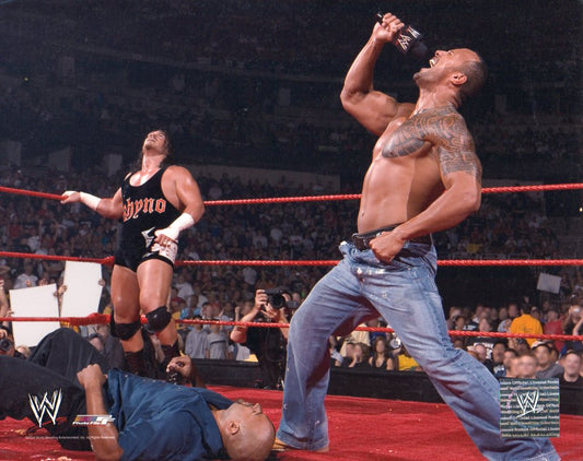The Rock Dwayne Johnson WWE Photofile 8x10" Photo