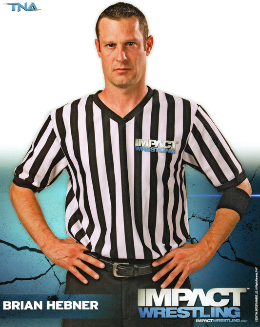 Brian Hebner Impact Wrestling 8x10" Promo Photo P-67