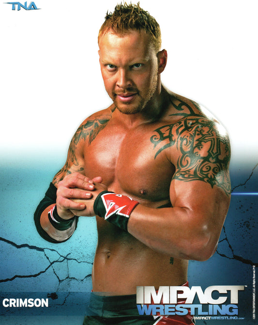 Crimson Impact Wrestling 8x10" Promo Photo P-12