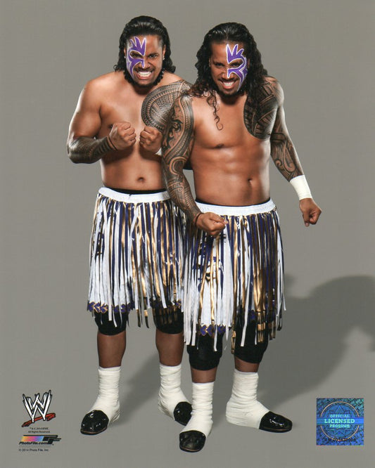 The Usos Jimmy & Jay WWE Photofile 8x10" Photo