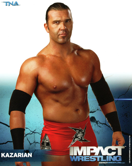 Kazarian Impact Wrestling 8x10" Promo Photo P-28