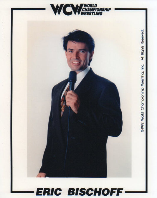 Eric Bischoff WCW Promo Photo Print