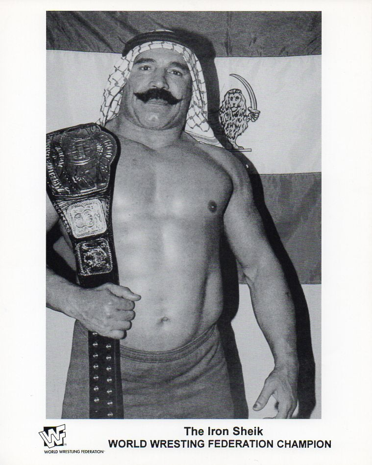 The Iron Sheik WWF Promo Photo