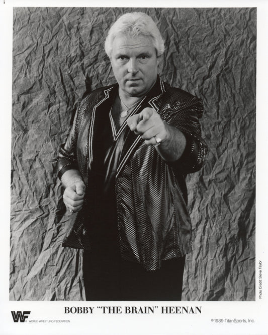 Bobby The Brain Heenan WWF Promo Photo
