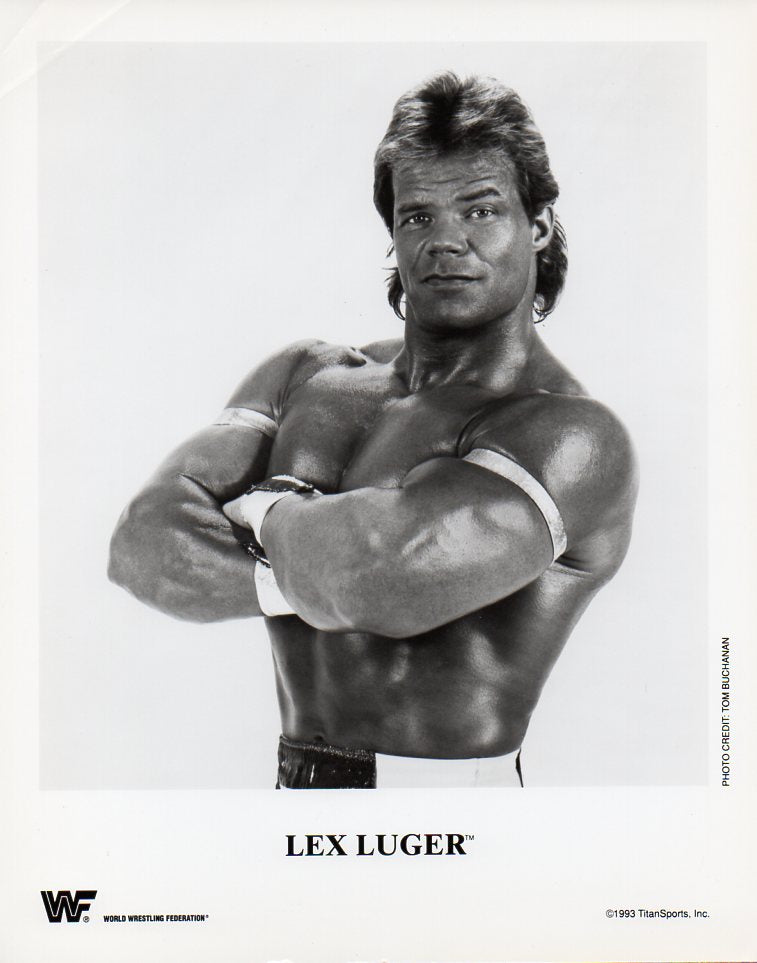 Lex Luger WWF Promo Photo