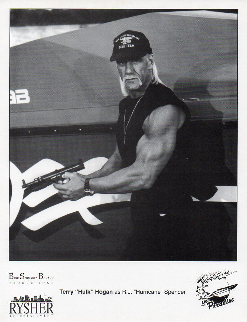 Hulk Hogan WWF Promo Photo