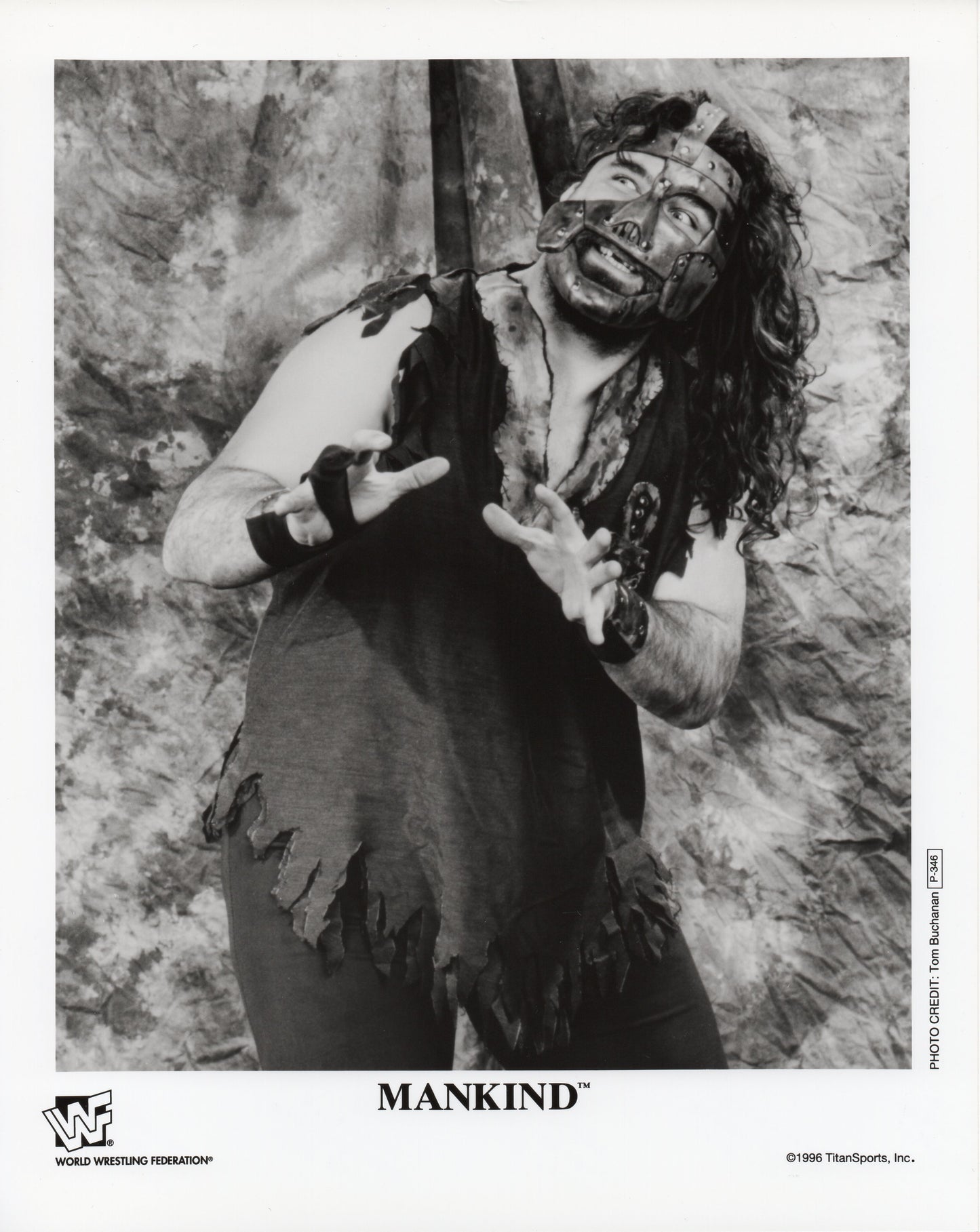 Mankind WWF Promo Photo