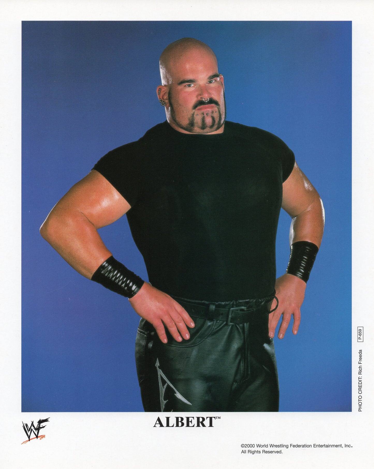 Albert WWF Promo Photo