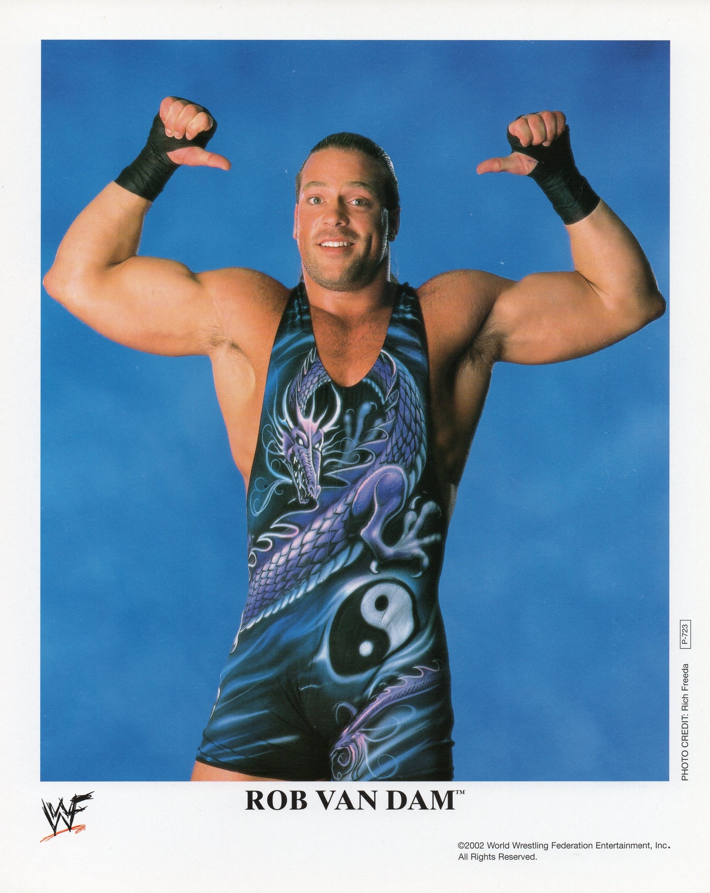 Rob Van Dam WWF Promo Photo
