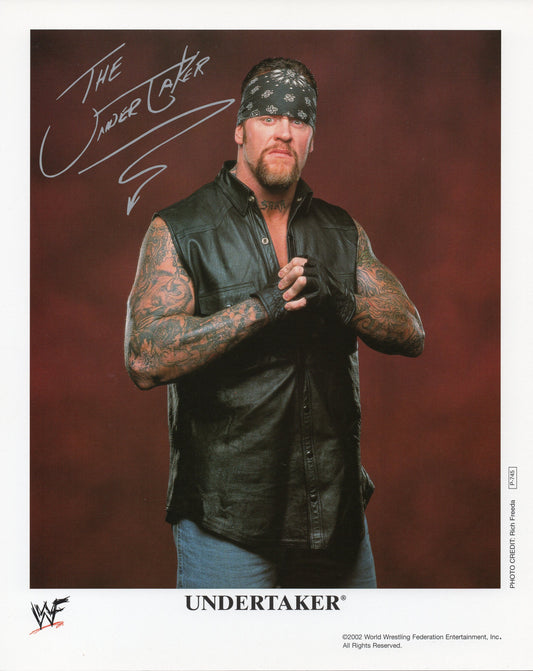 Undertaker WWF Promo Photo