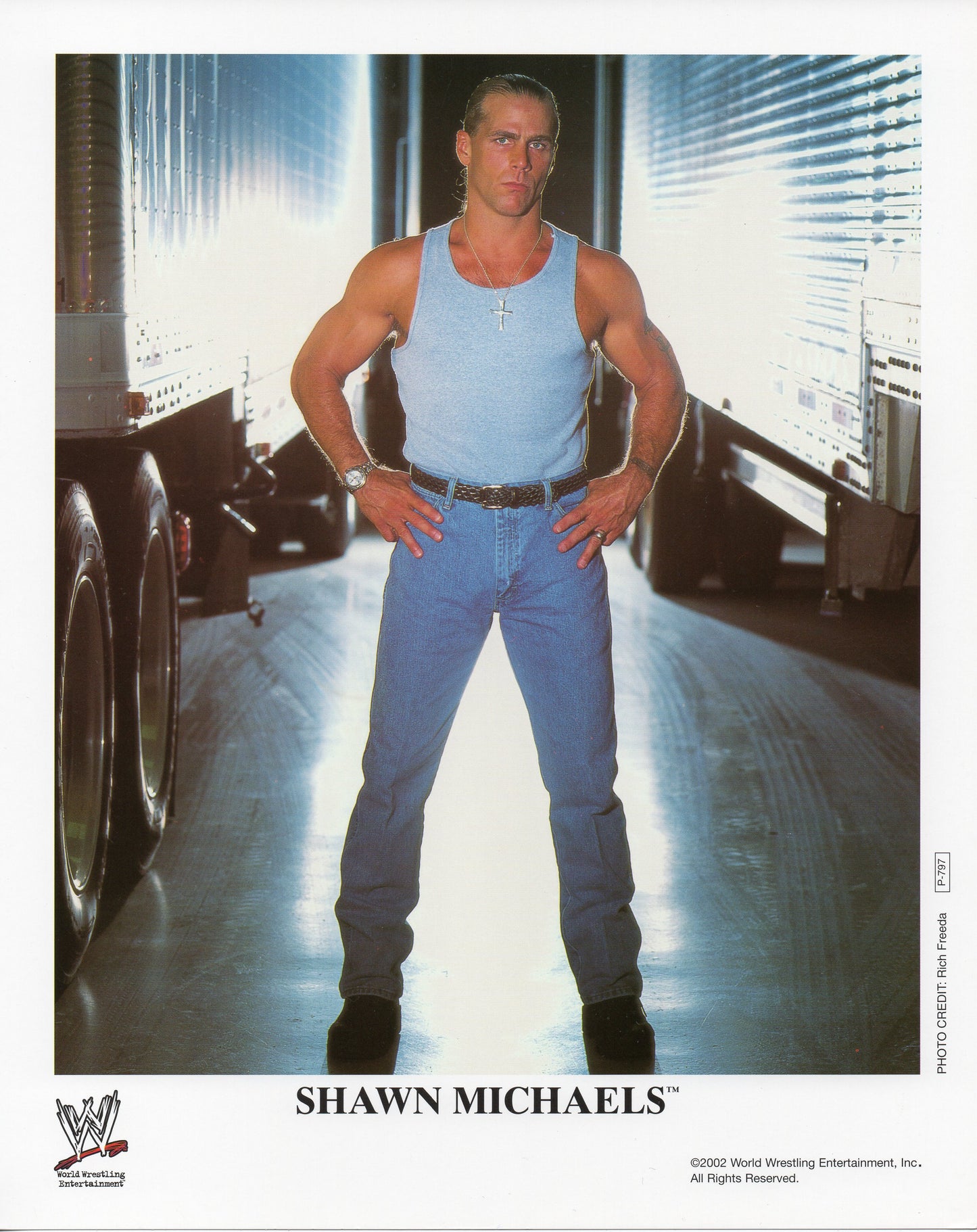 Shawn Michaels WWE Promo Photo
