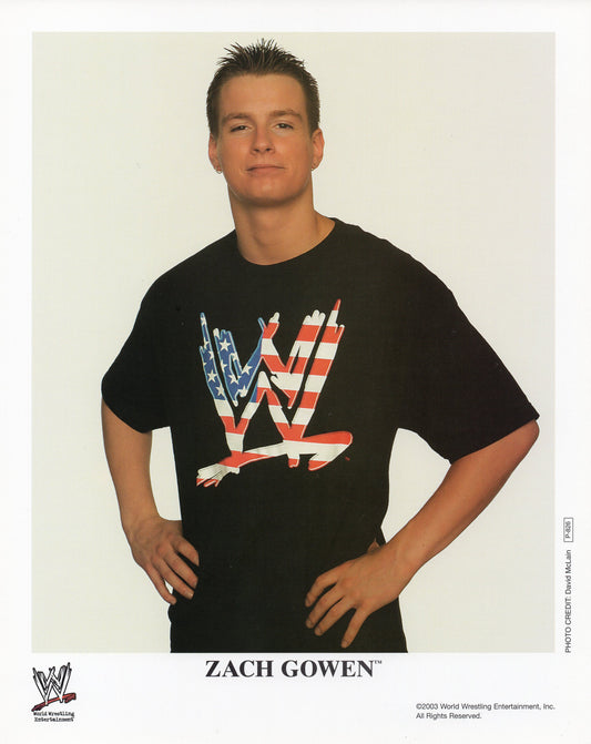 Zach Gowen WWE Promo Photo