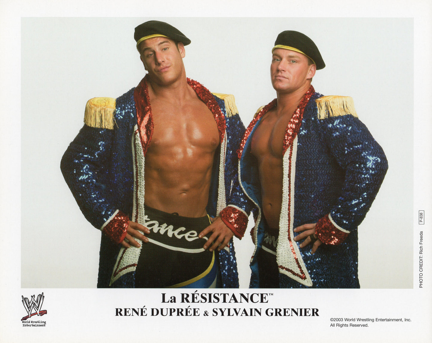 La Resistance WWE Promo Photo