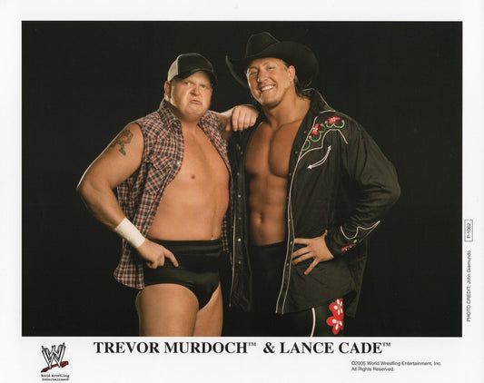 Trevor Murdoch & Lance Cade WWE Promo Photo