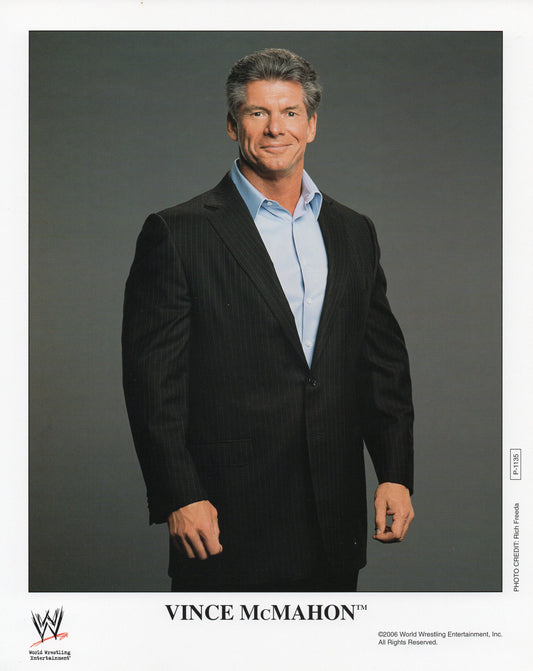 Vince McMahon WWE Promo Photo