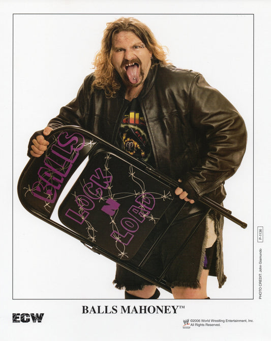 Balls Mahoney ECW WWE Promo Photo