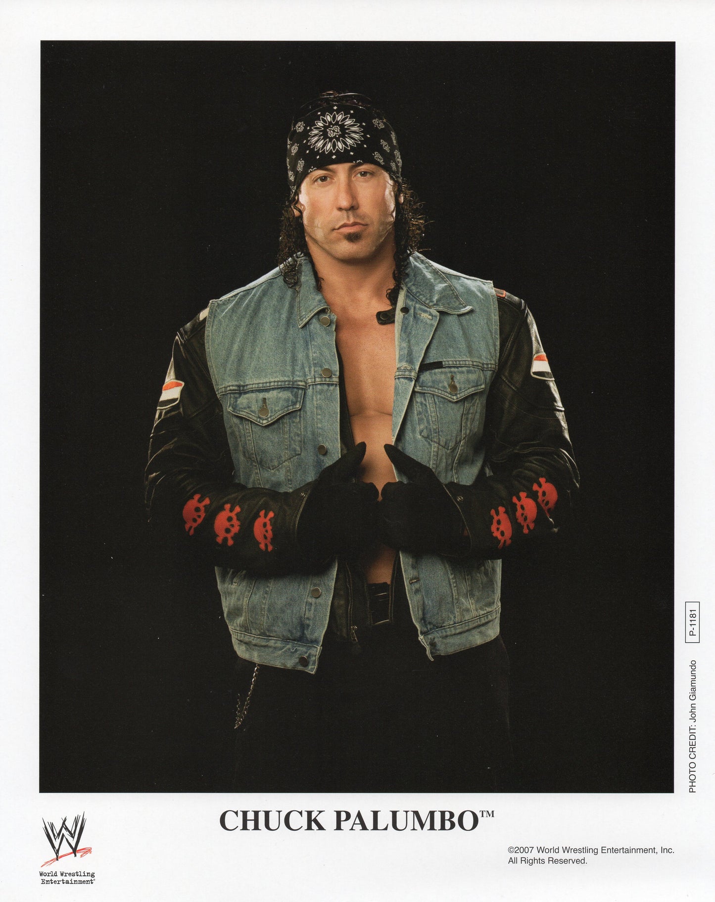 Chuck Palumbo WWE Promo Photo