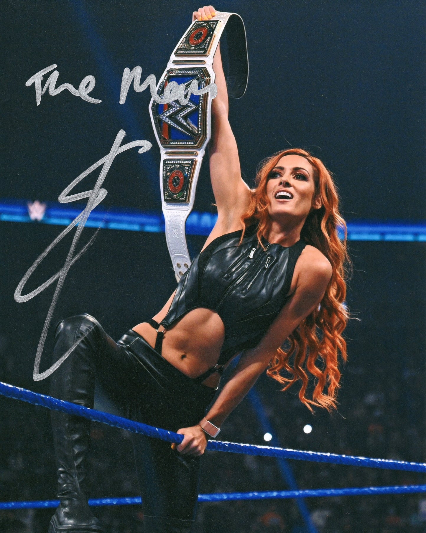 Becky Lynch WWE Signed Photo
