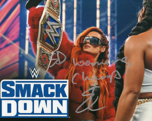 Becky Lynch WWE Signed Photo