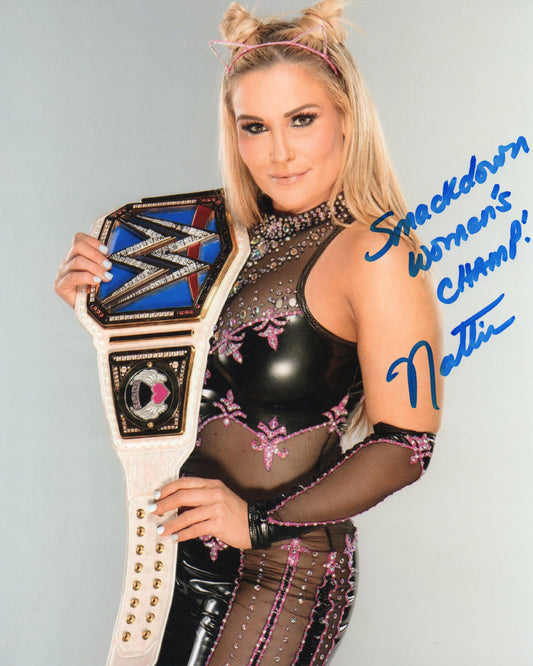 Natalya WWE Signed Photo